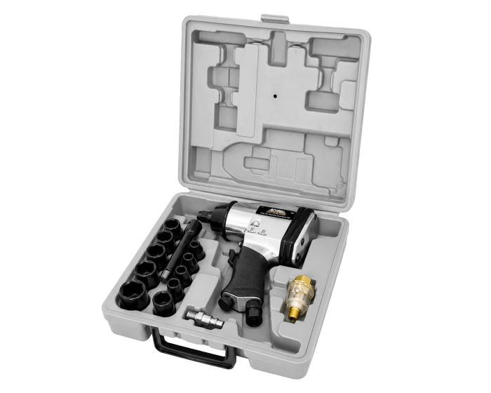 Kit profesional de Llave de Impacto 1/2" con accesorios 843 Adir