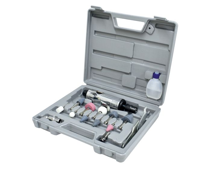 Kit rectificador neumático Mototool con accesorios 851 Adir