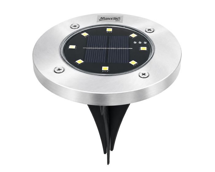 Set de 4 Luminarios RGB de jardín con panel solar integrado 8612 Mavrik