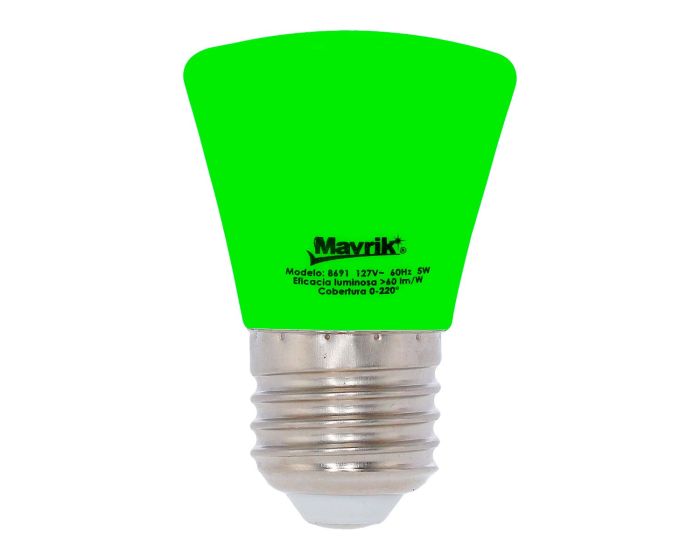 Lámpara color verde de LED 5 W 8687 Mavrik