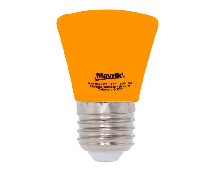Lámpara color naranja de LED 5 W 8692 Mavrik