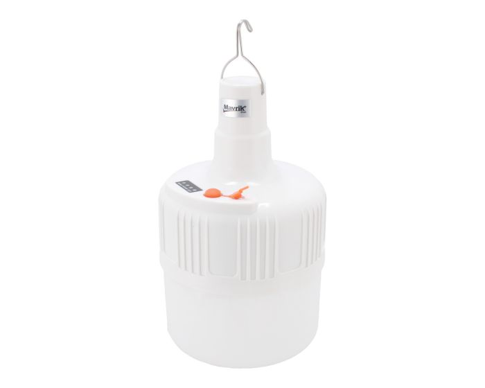 Foco LED tipo bulbo recargable 80 W 8968 Mavrik