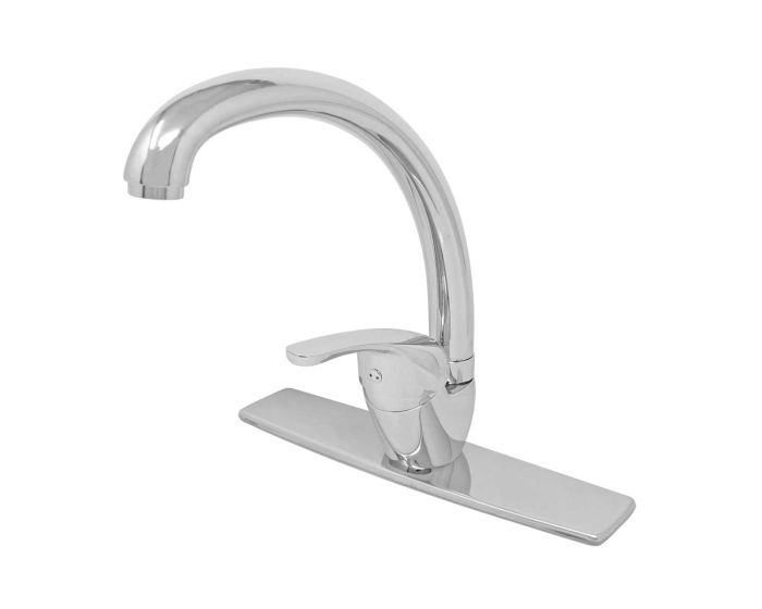 Monomando para fregadero cuello curvo 9208 Adir