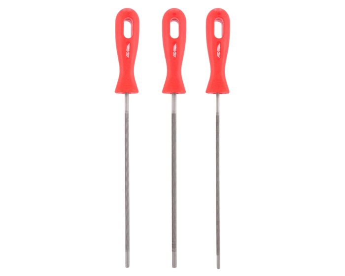 Set de 3 limas para motosierra de 8" 9357 Adir