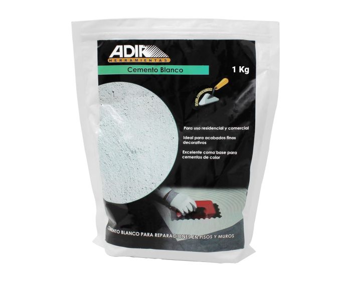 Cemento blanco 1 Kg 9502 Adir