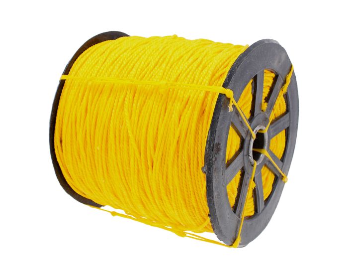 Lazo de polipropileno amarillo 4 mm x 10 Kg 9567 Adir