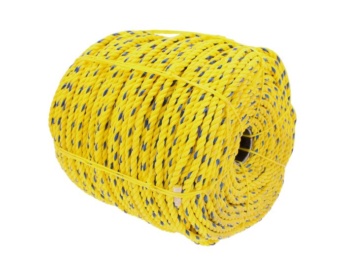Lazo de polipropileno amarillo 10 mm x 10 Kg 9576 Adir