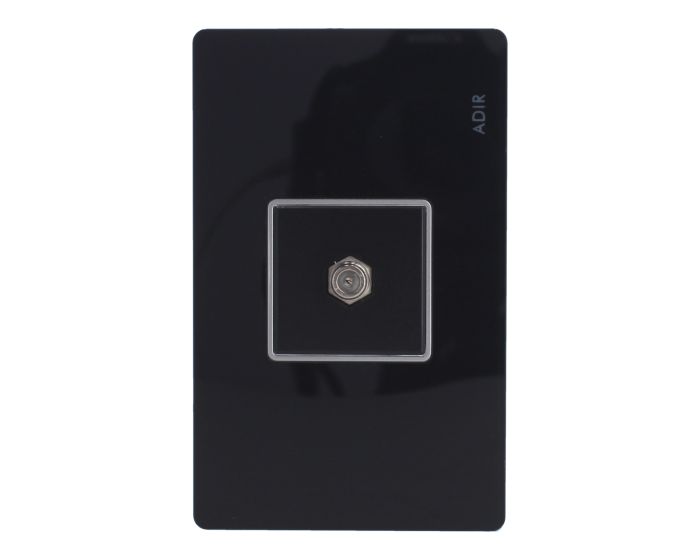 Placa con conector para televisor Tiffany Cristal 9796 Adir