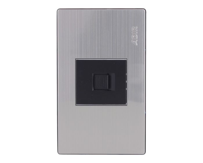 Placa con toma para teléfono Mayorca 9824 Adir