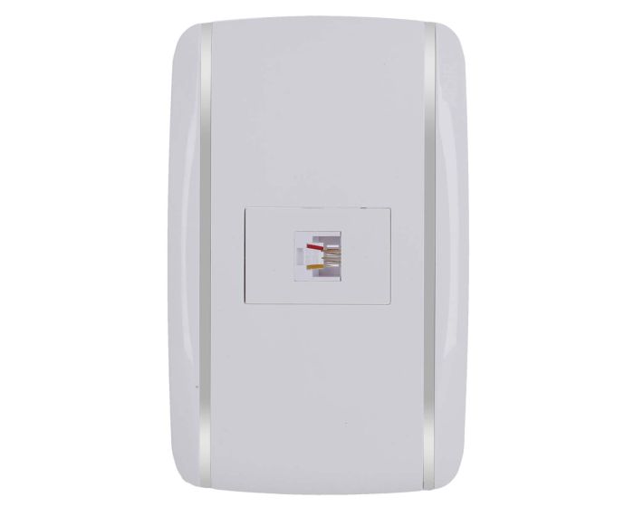 Placa con toma para teléfono Bali 9901 Adir