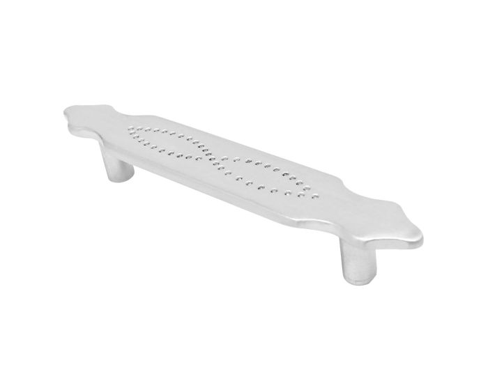 Jaladera arabesca níquel satín 76 mm HE-788-NS Arte Fino