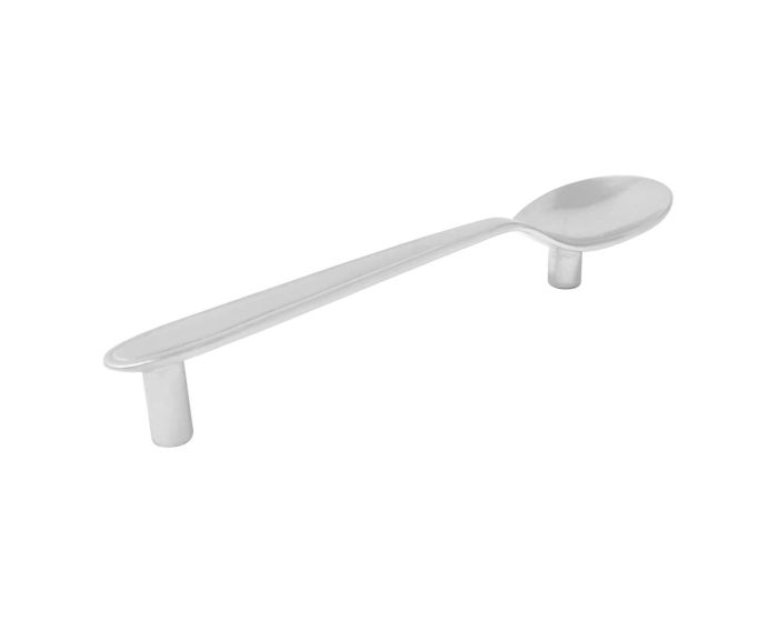 Jaladera cuchara níquel satín 96 mm HE-778 Arte Fino