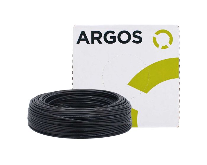 Cable de cobre tipo THW-2-LS/THHW-LS calibre 14 negro con 100 metros 1100140 ARGOS