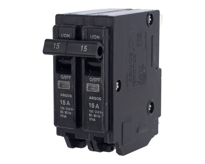 Interruptor termomagnético 2 polos 15 A AIT215A ARGOS