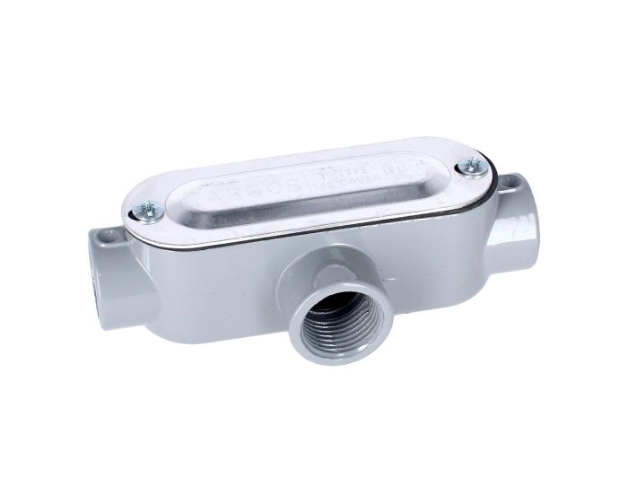 Condulet de aluminio tipo T50 de 1/2" 9840500 ARGOS