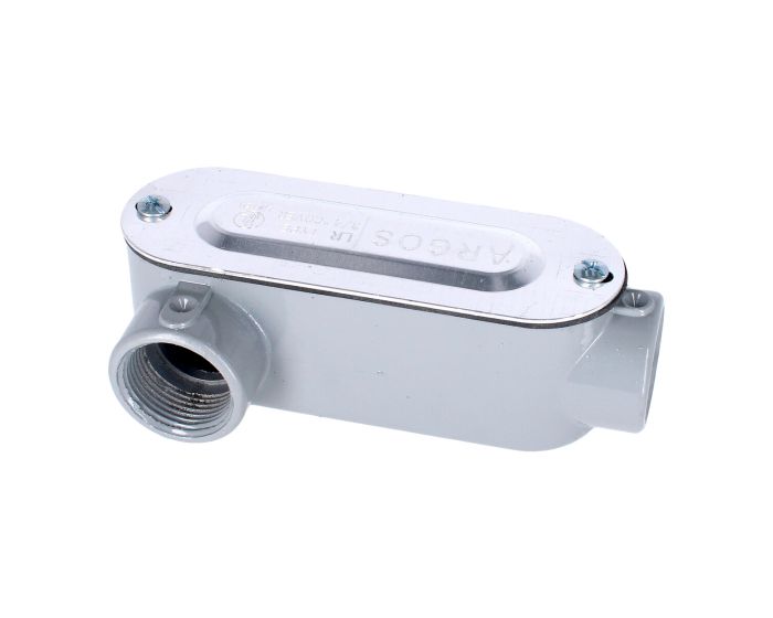 Condulet de aluminio tipo LR75 de 3/4" 9840550 ARGOS