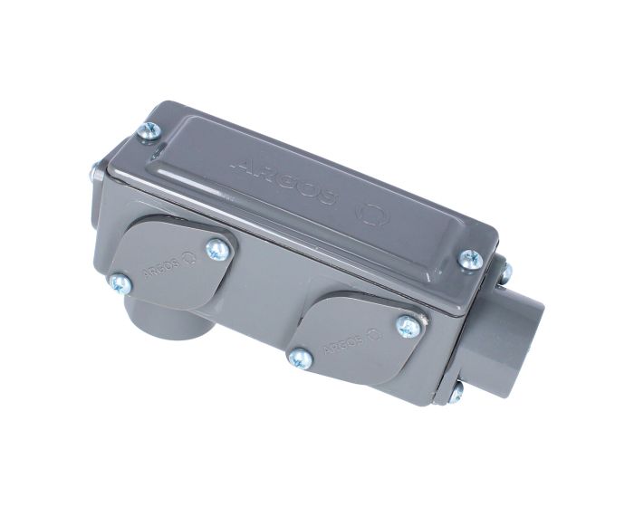 Condulet multiforma no metálico con cuerda 3/4" - 1/2" CDTR013G Argos