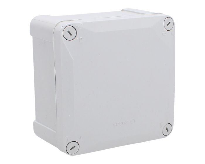 Caja estanca lisa hueso tornillo 100 x 100 x 55 mm CE101055LH ARGOS