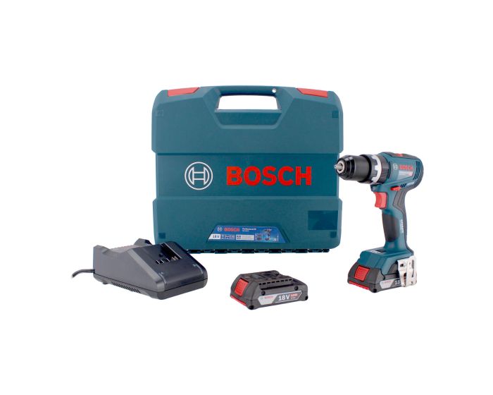 Taladro percutor atornillador inalámbrico GSB 18V-65 Bosch