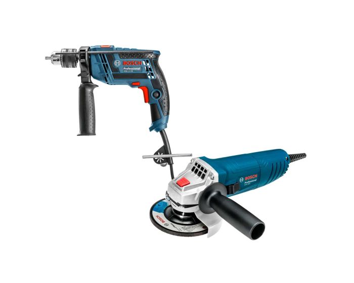 Combo de rotomartillo GSB 13 RE + esmeriladora GWS 850 Bosch
