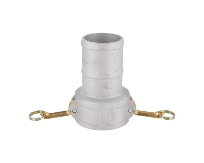 Cople conector camlock tipo C hembra con espiga 3" CMA-C3 Parazzini