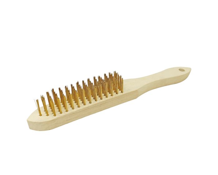 Cepillo de alambre con mango de madera 29 cm 742734 Cinasa