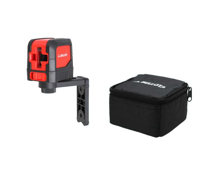 Nivel láser rojo 20 metros 7NIVELLASER20M Bellota