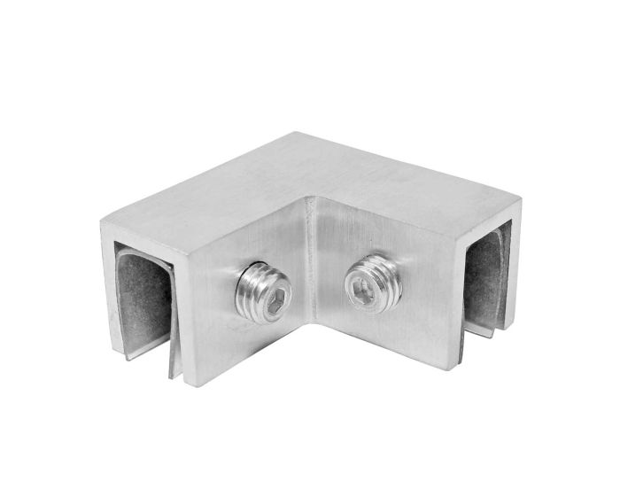 Conector vidrio a vidrio satín C102 Acxent
