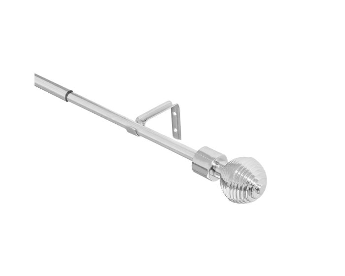 Cortinero ajustable mediano cromo Centro Novacort