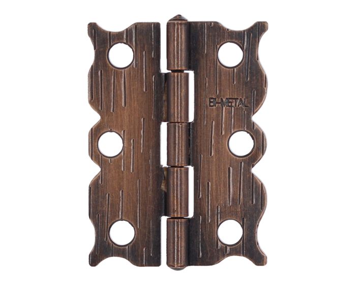 Bisagra colonial 2 1/2" cobre