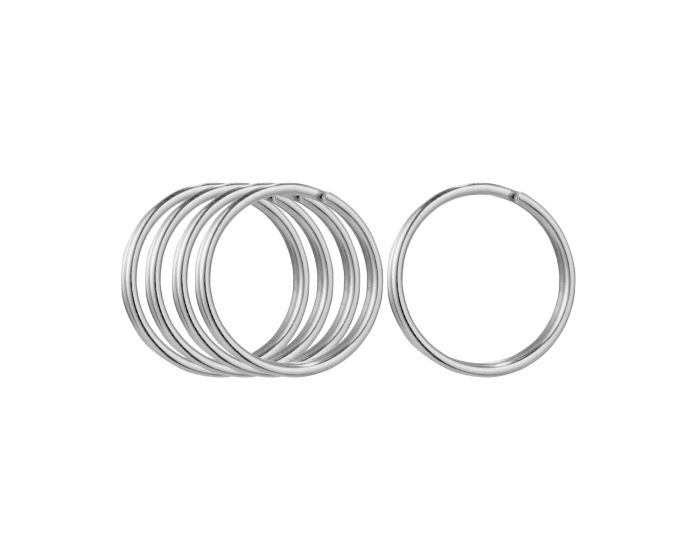 Argollas para llavero de 22 mm de diámetro 100 piezas