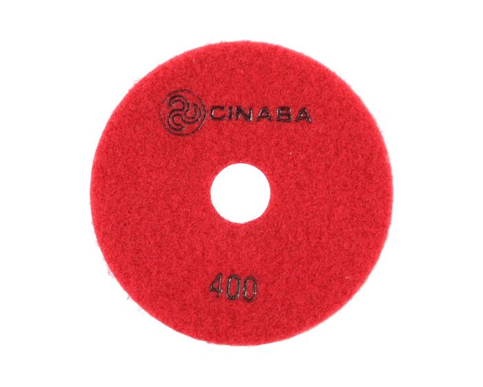 Pad de diamante con velcro 4" 747352 Cinasa