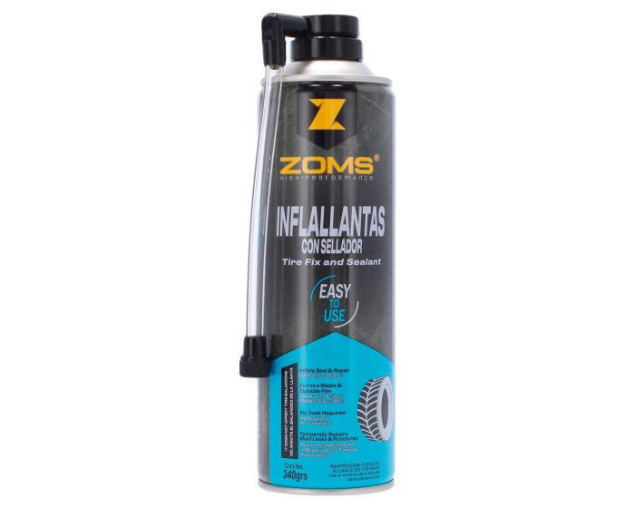 Inflallantas 340 gramos en aerosol ZOMS