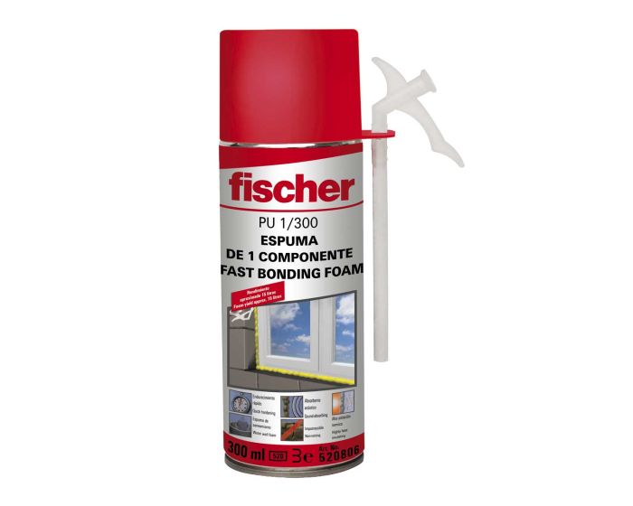 Espuma de 1 componente unión rápida PU 1/300 Fischer