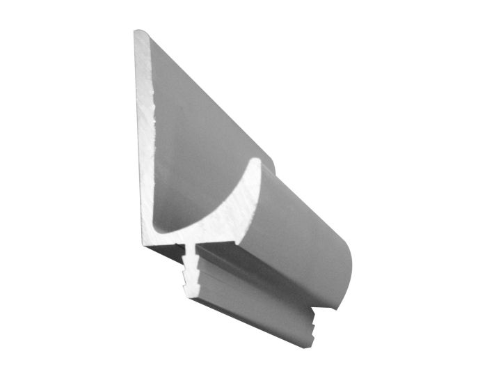 Perfil jaladera "J" 16 mm X 3 m Handy Home