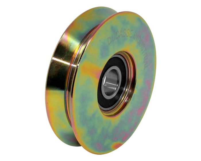Rueda de acero de 100 mm Premium Ducasse