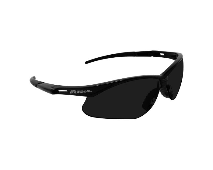 Lentes de seguridad negros / ahumados Super Rodium SV1005 NGR MR Seguridad