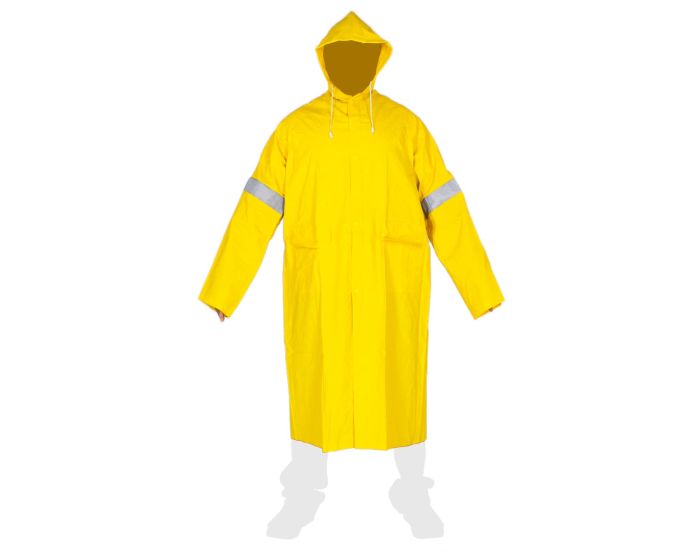 Impermeable XL con reflejante tipo Gabardina DZ1001-R MR Seguridad