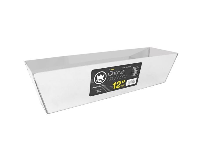 Charola de acero inoxidable para mezcla 12" TR0906 Corona