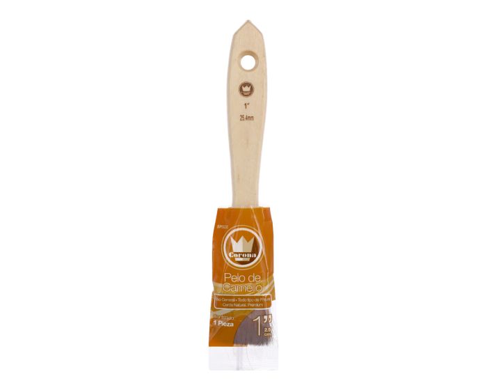 Brocha pelo de camello 1" BP0002 Corona