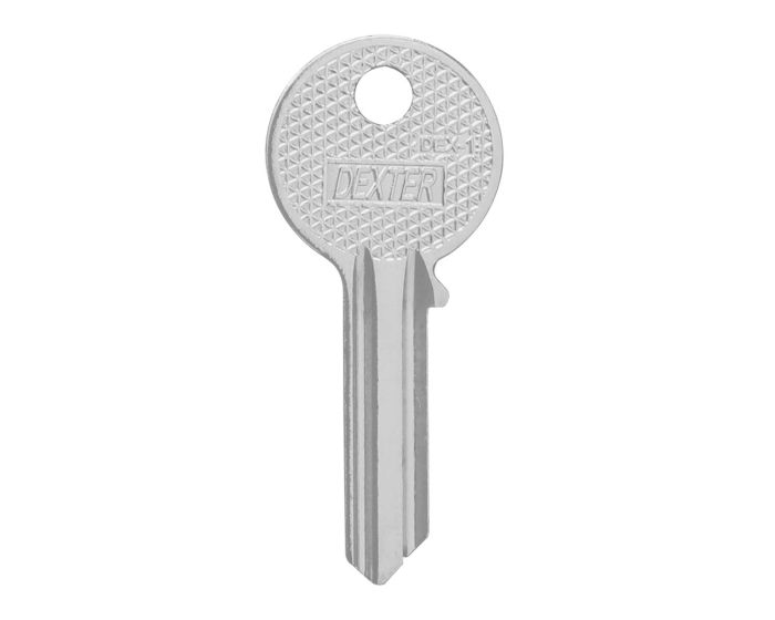 Llave en blanco para cerraduras DEX-1 4175 Dexter