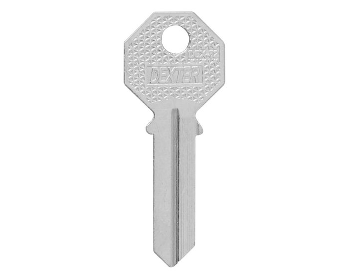 Llave en blanco para cerraduras DEX-52 4177 Dexter