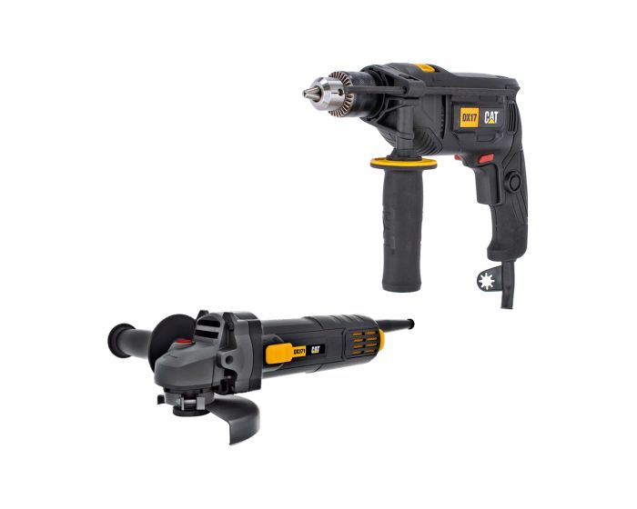 Combo de Esmeriladora DX37U + Rotomartillo DX17U CAT