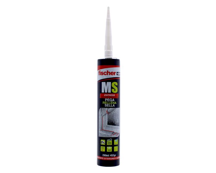 Sellador-adhesivo blanco 290 ml MS Express Fischer