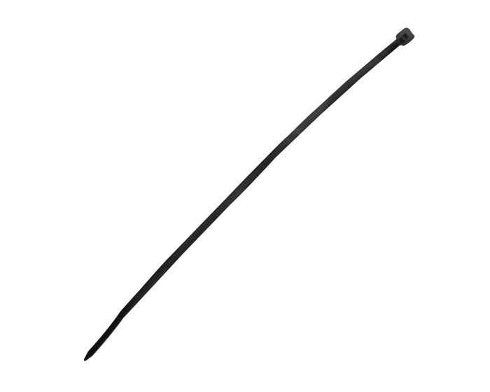 Cincho de nylon 20 cm x 2.5 mm negro 100 piezas 87490 Fischer