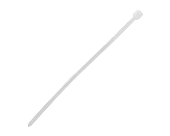 Cincho de nylon 20 cm x 3.6 mm blanco 100 piezas 19802 Fischer