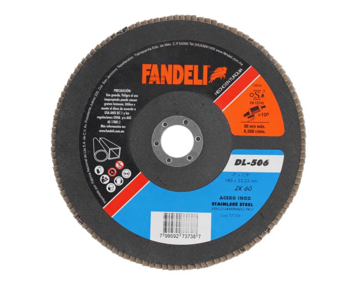 Disco laminado 7" ZK-60 DL-506 Fandeli