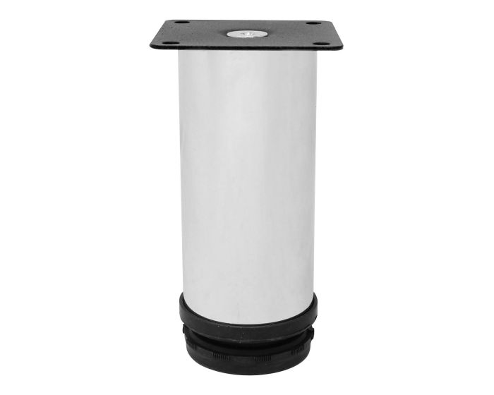 Pata regulable para sofá y muebles cromo 120 cm Bolder