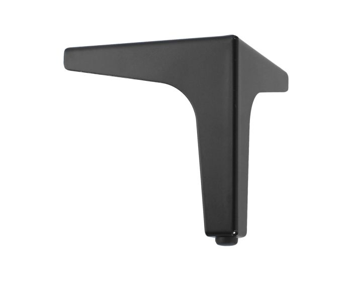 Pata para para sofá Slim 130 mm negro triangular Bolder