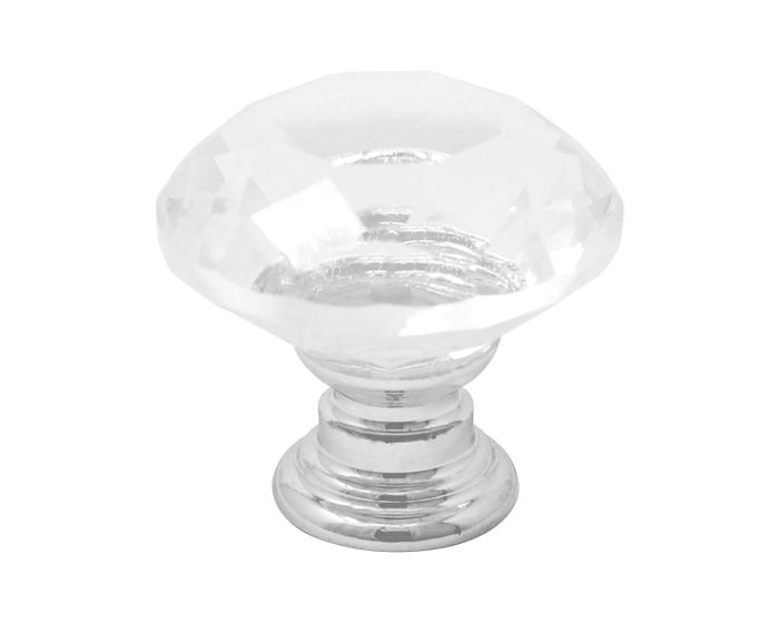 Jaladera botón tipo diamante 25 mm JC-1210 Bolder